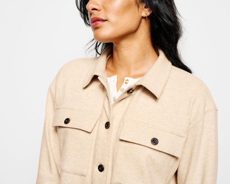 Snowy River Shirt Jacket - TRUE NAVY image number 1