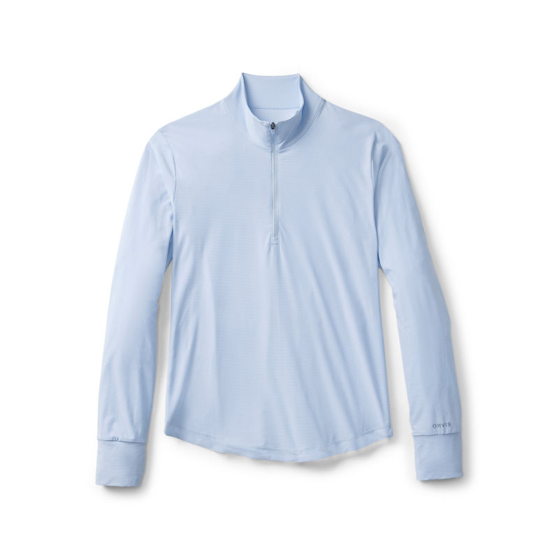 Women&rsquo;s Sun Defense 1/4-Zip - COASTAL BLUE image number 0