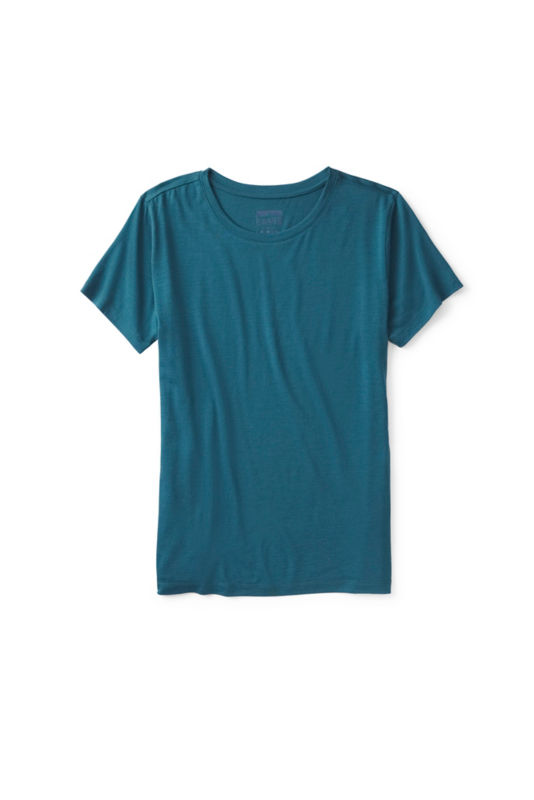 Women&rsquo;s Outbound Merino Short-Sleeve Tee - BLUE LAGOON image number 5