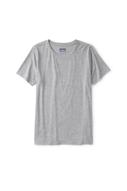 Women&rsquo;s Outbound Merino Short-Sleeve Tee - STONE GRAY HEATHER