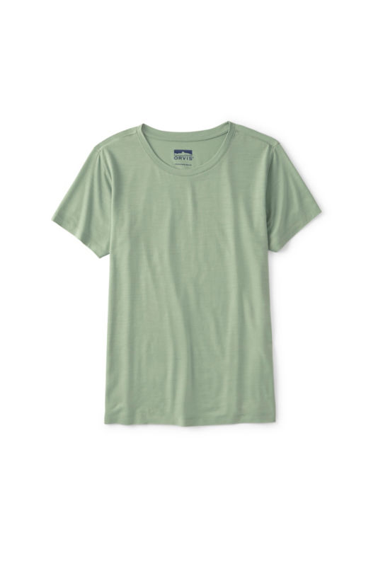 Women&rsquo;s Outbound Merino Short-Sleeve Tee - ALOE image number 0
