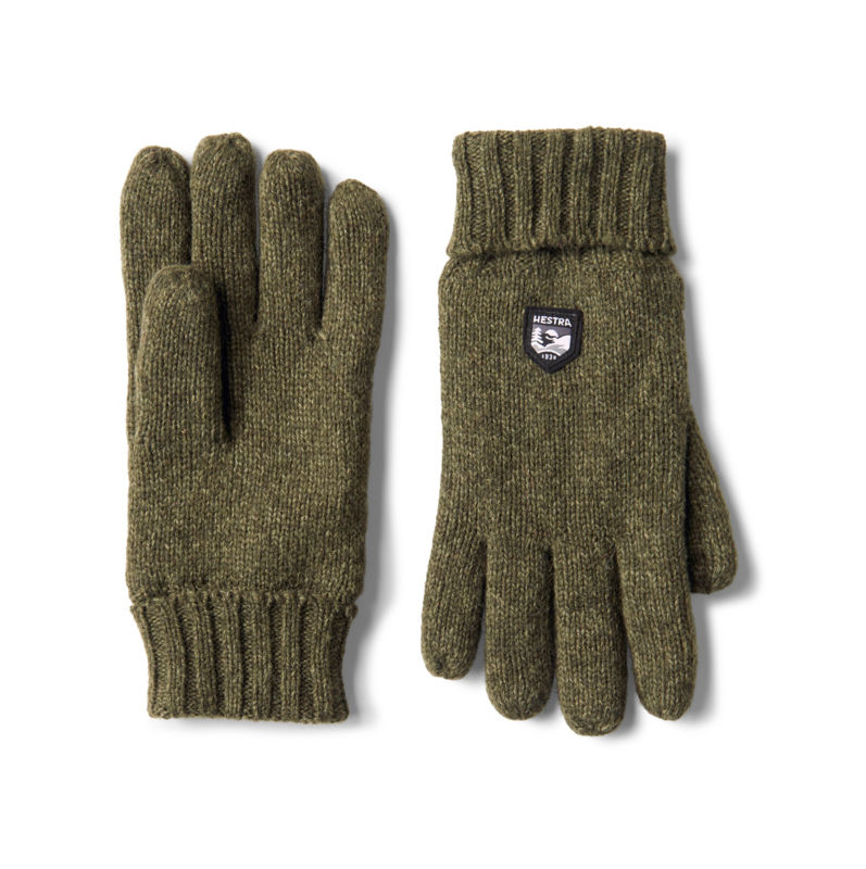 Hestra Wool Gloves - OLIVE