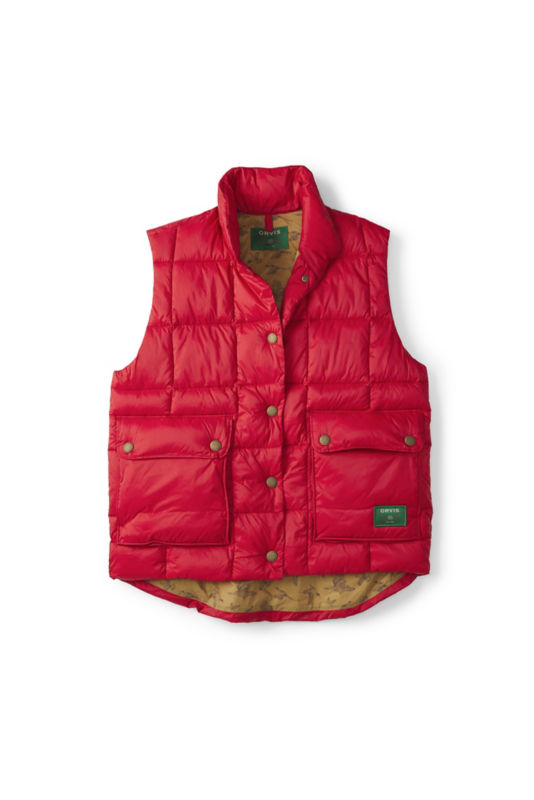 Women&rsquo;s Campfire Insulated Vest - CURRANT image number 0