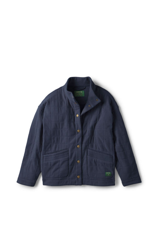 Women&rsquo;s Battenkill Quilted Shirt Jacket - DARK NAVY/DARK NAVY