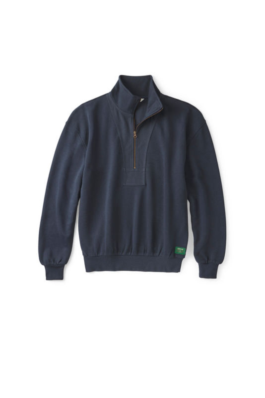 Women&rsquo;s Campfire 1/4-Zip Sweatshirt - DARK NAVY