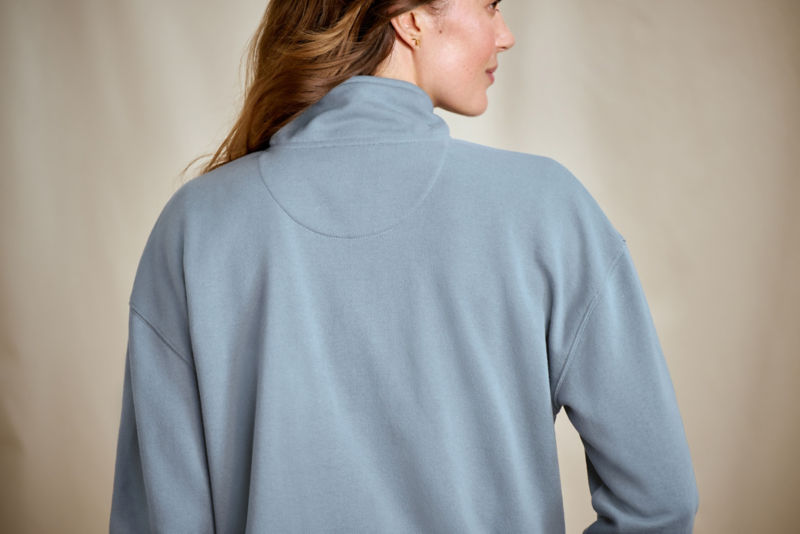 Women&rsquo;s Campfire 1/4-Zip Sweatshirt - BLUE HAZE image number 2
