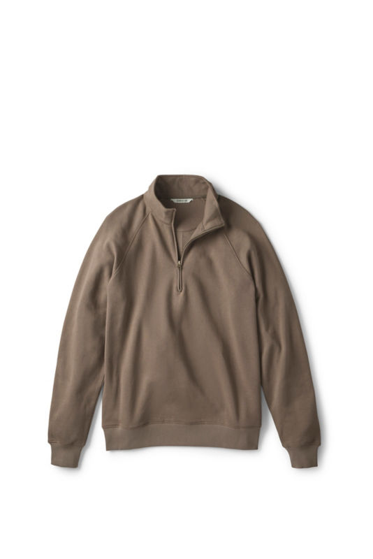 Men&rsquo;s Campfire 1/4-Zip Sweatshirt - MUSHROOM