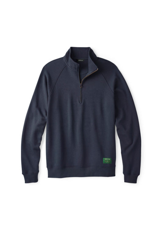 Men&rsquo;s Campfire 1/4-Zip Sweatshirt - DARK NAVY