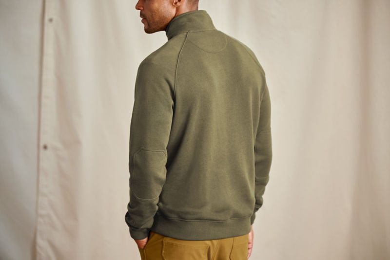 Men&rsquo;s Campfire 1/4-Zip Sweatshirt - TARRAGON image number 2