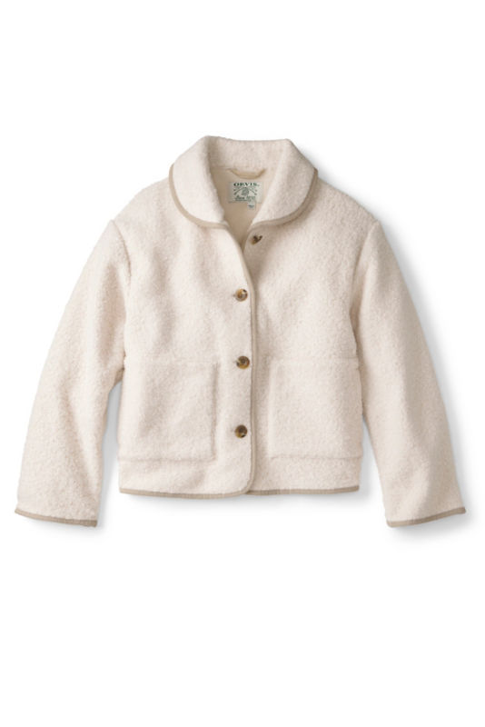 Alpine Fleece Jacket - PALE STONE