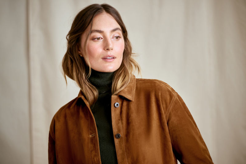 Women's Campfire Suede Jacket | Orvis