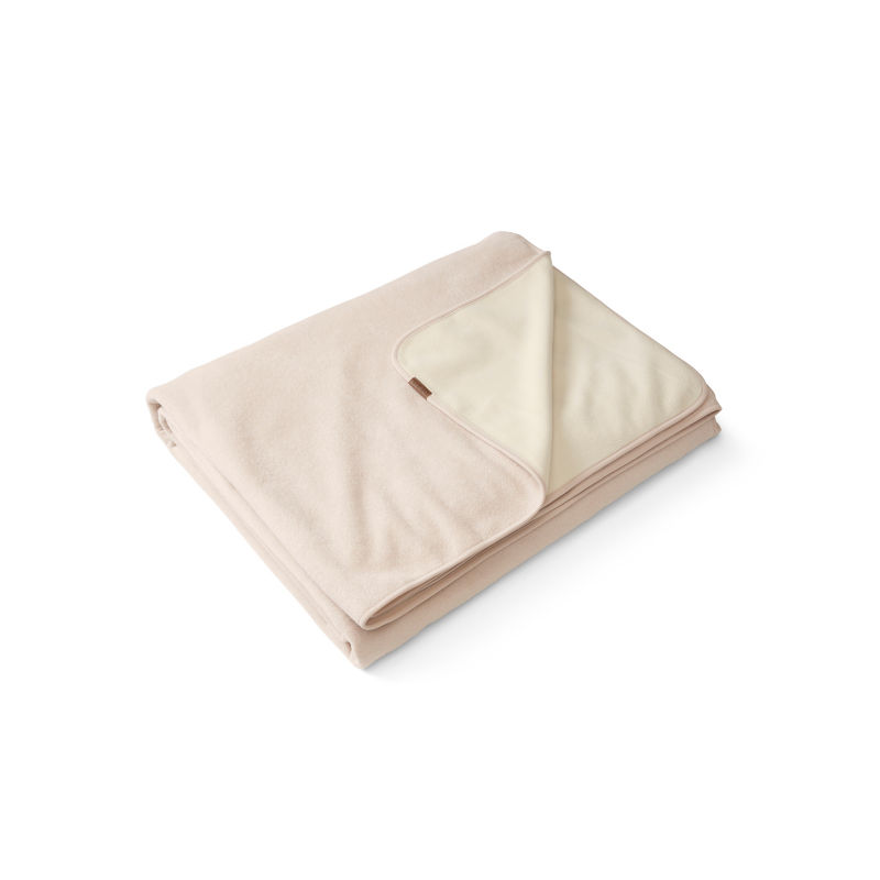 Waterproof Fleece Bed Coverlet - PALE STONE