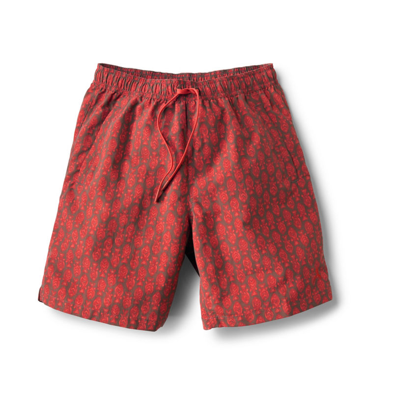 Ultralight Swim Shorts - MUSHROOM FISH BLOCK