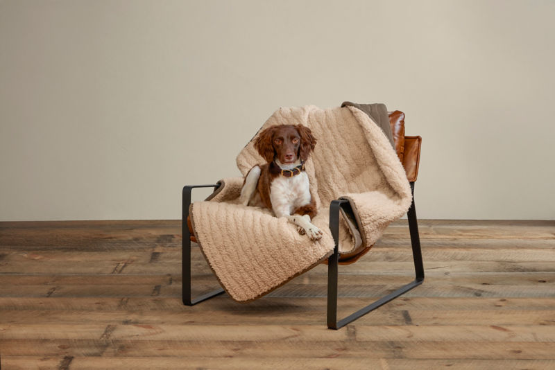 Tough Trail&reg; Softshell Fleece Dog Throw - OLIVE image number 1