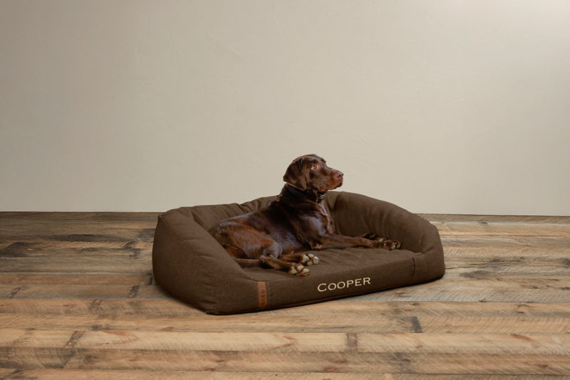Memory Foam Couch Dog Bed - CHOCOLATE image number 1