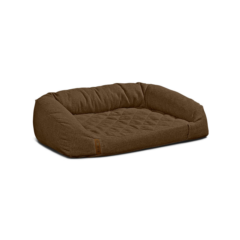 Memory Foam Couch Dog Bed - CHOCOLATE image number 2