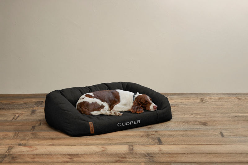 Memory Foam Couch Dog Bed - CHARCOAL
