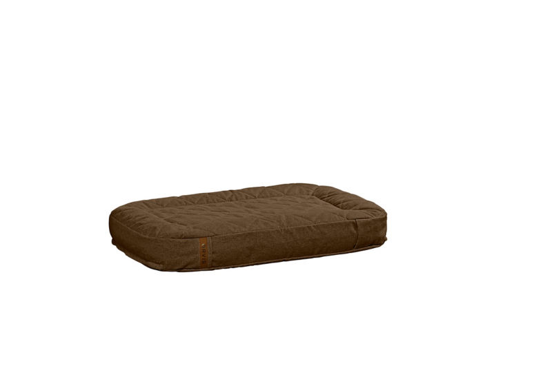ToughChew&reg; Memory Foam Lounger Dog Bed - CHOCOLATE image number 5