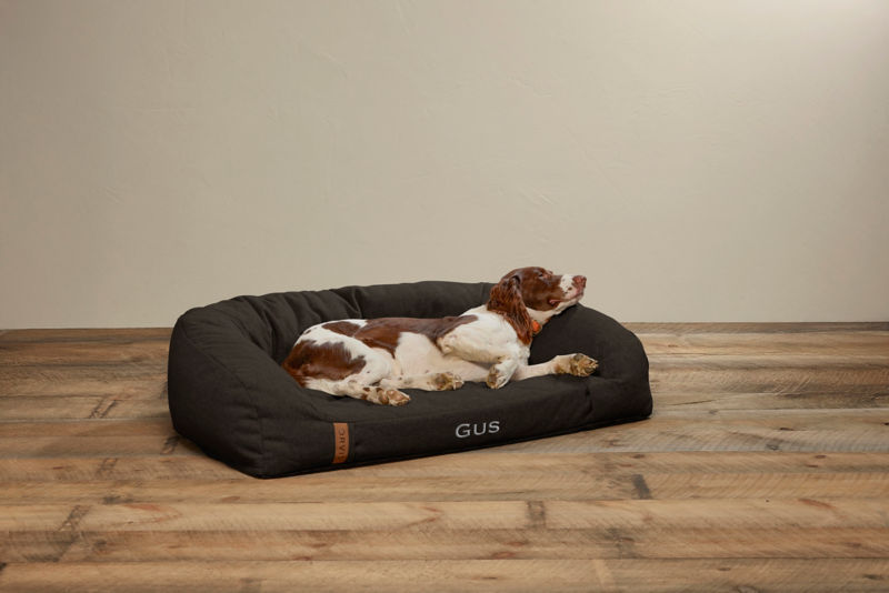 ToughChew&reg; Memory Foam Couch Dog Bed - CHARCOAL image number 0