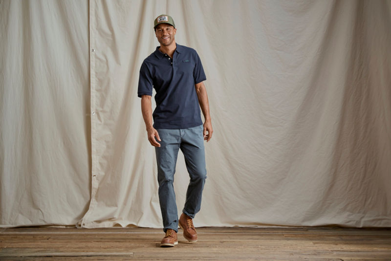 Orvis Signature Lightweight Polo - WHITE image number 1