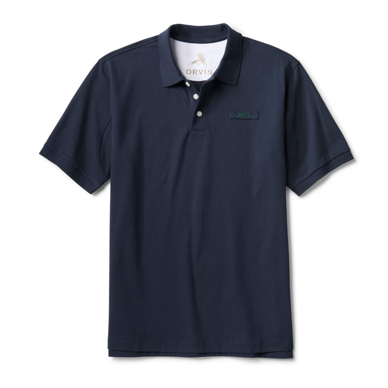 Orvis Signature Lightweight Polo - TRUE NAVY image number 5