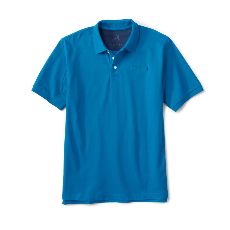 Orvis Signature Lightweight Polo - PACIFIC BLUE
