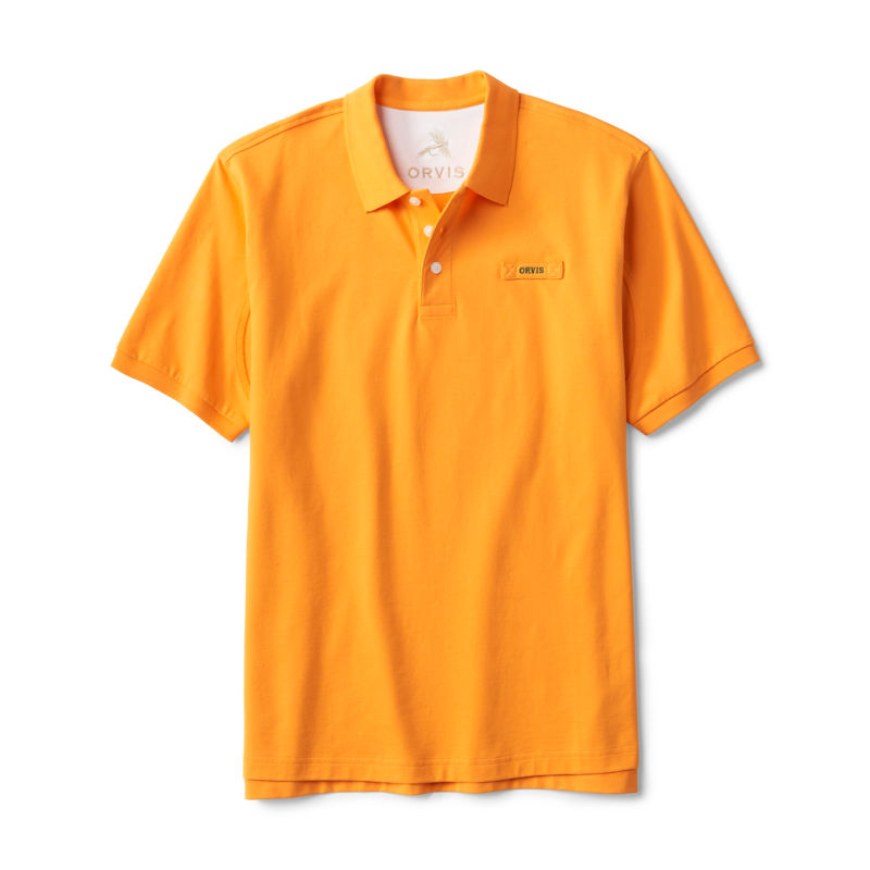 Orvis Signature Lightweight Polo - TANGERINE
