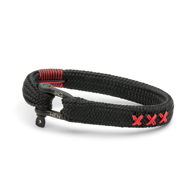Pig & Hen Sharp Simon Bracelet - BLACK