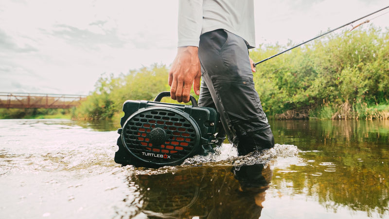 TURTLEBOX&reg; Gen 3 Portable Speaker - ORIGINAL GREEN image number 1