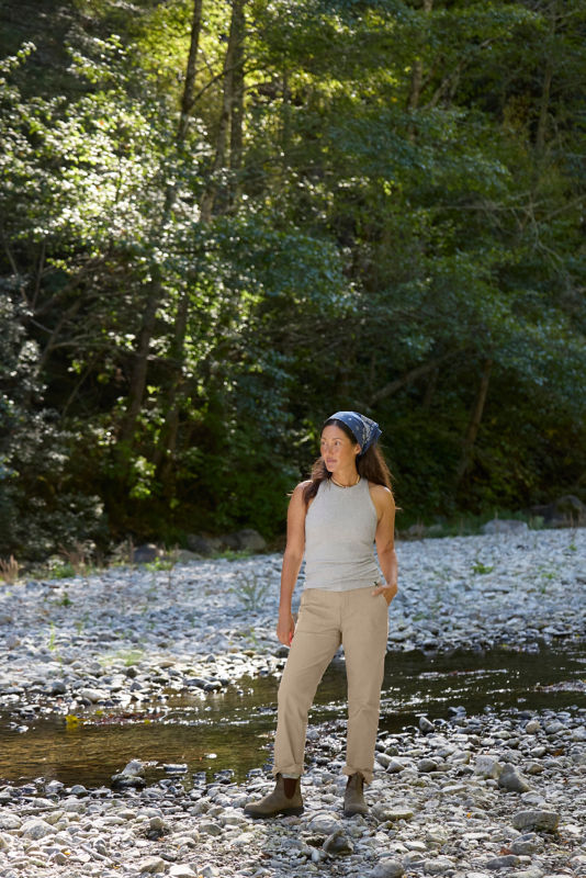 Women's 1856 Stretch Poplin Utility Pants - SHIITAKE