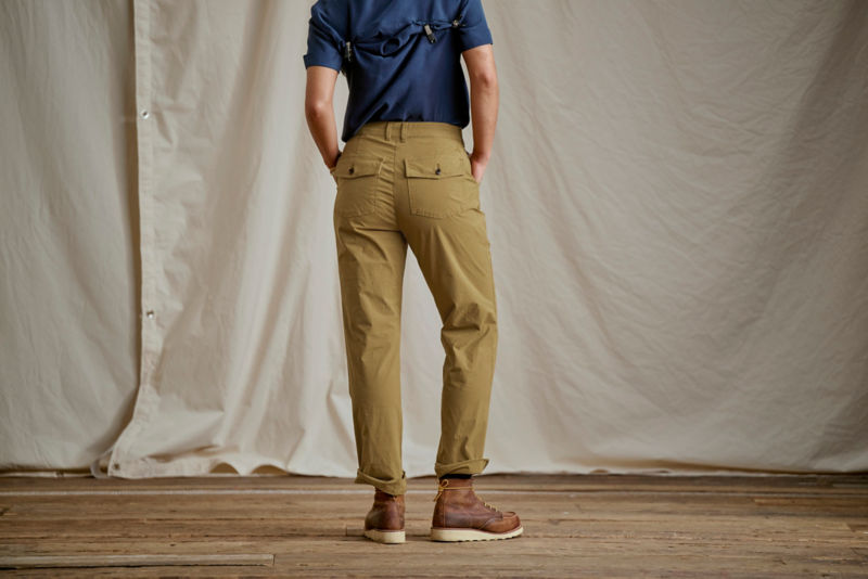 Women's 1856 Stretch Poplin Utility Pants - FIELD KHAKI image number 2