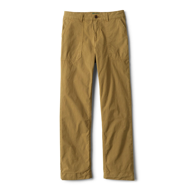 Women's 1856 Stretch Poplin Utility Pants - FIELD KHAKI image number 3
