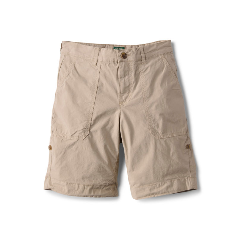 Women&rsquo;s 1856 Stretch Poplin 9" Utility Shorts - SHIITAKE