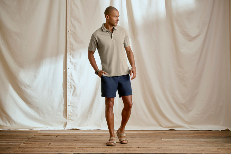 Men&rsquo;s 1856 Angler Chino 7" Shorts - TRUE NAVY image number 4