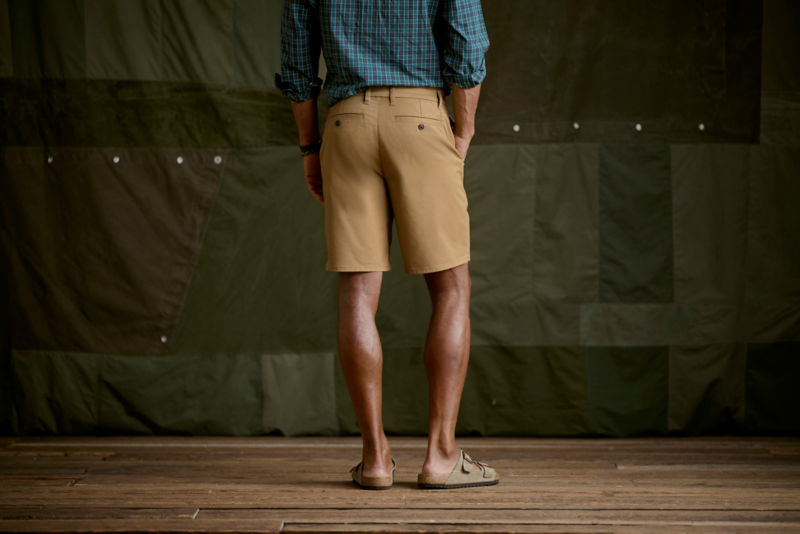 1856 Easy Care Angler 9" Chino Shorts - TRUE NAVY image number 6