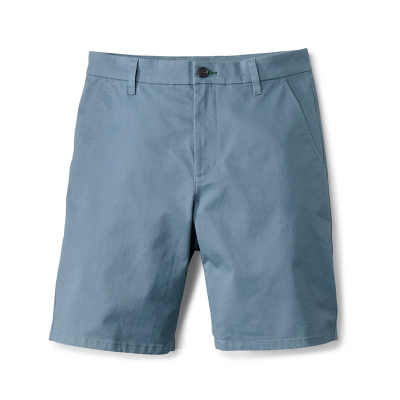 1856 Easy Care Angler 9" Chino Shorts - BLUE HAZE image number 0