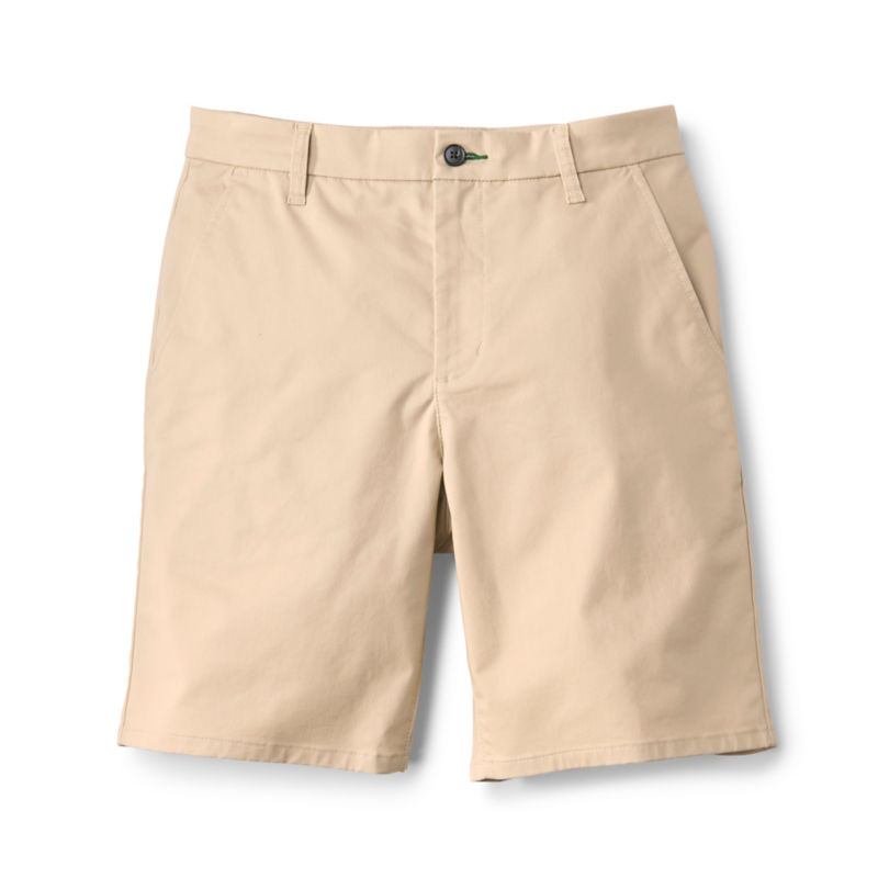 1856 Easy Care Angler 9" Chino Shorts - SHIITAKE