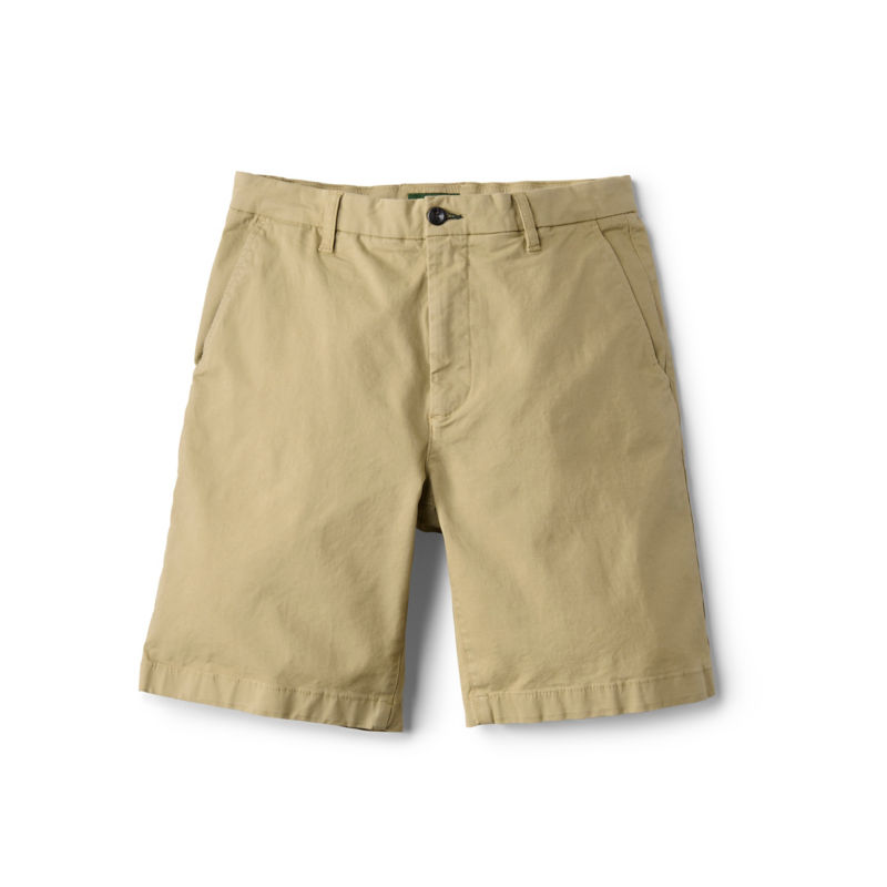 1856 Stretch Twill 9" Chino Shorts - KHAKI