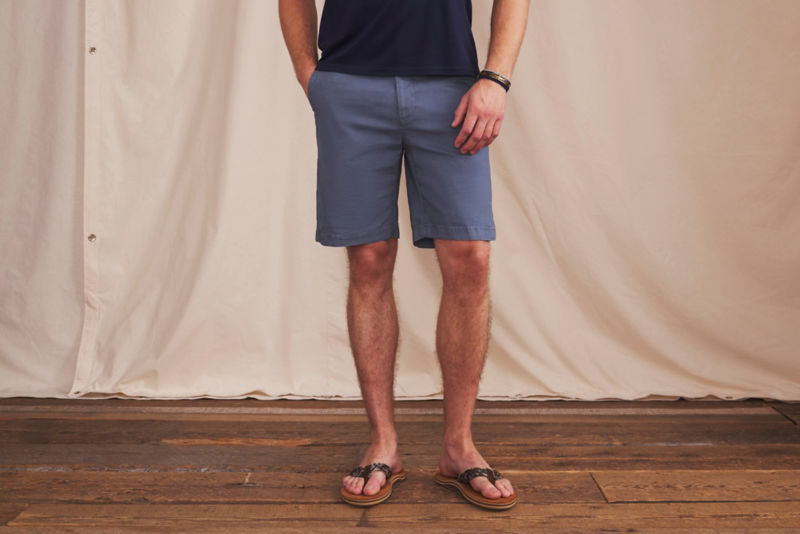 1856 Stretch Twill 9" Chino Shorts - CADET BLUE