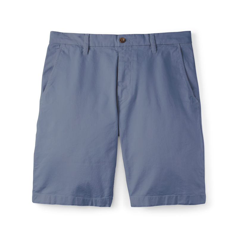 1856 Stretch Twill 9" Chino Shorts - CADET BLUE image number 5