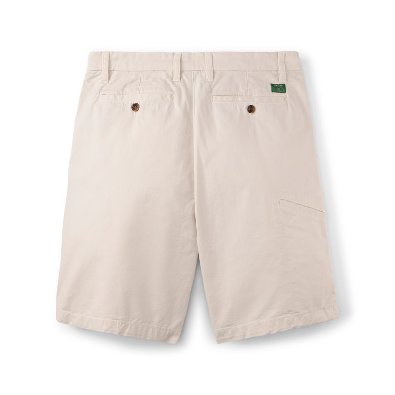 1856 Stretch Twill 9" Chino Shorts - PALE STONE image number 2