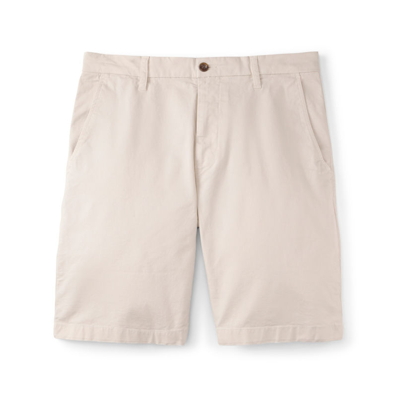 1856 Stretch Twill 9" Chino Shorts - PALE STONE image number 0
