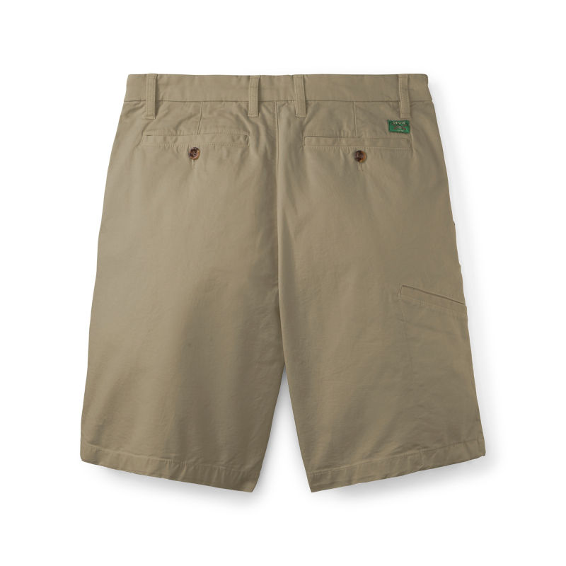 1856 Stretch Twill 9" Chino Shorts - SAGEWOOD image number 2