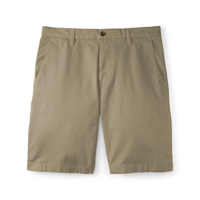 1856 Stretch Twill 9" Chino Shorts - SAGEWOOD image number 0