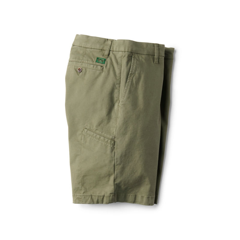 1856 Stretch Twill 9" Chino Shorts - MOSS image number 5