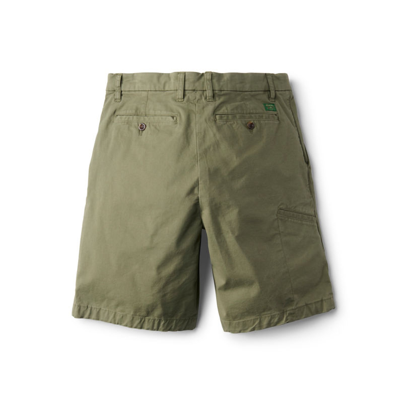 1856 Stretch Twill 9" Chino Shorts - MOSS image number 6