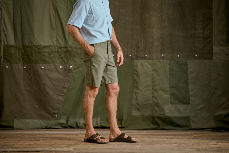 1856 Stretch Twill 9" Chino Shorts - KHAKI image number 5