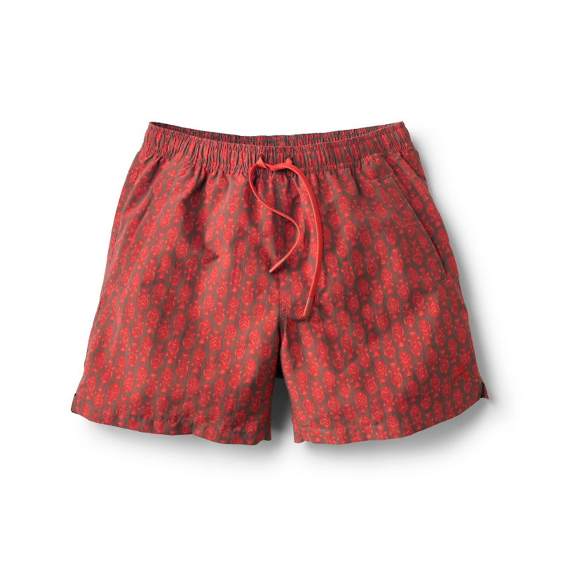 Men&rsquo;s Ultralight Swim 5" Shorts - MUSHROOM FISH BLOCK