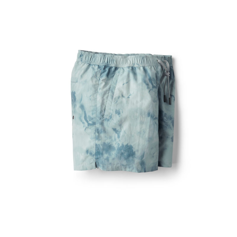 Men&rsquo;s Ultralight Swim 5" Shorts - MINERAL BLUE STORM CAMO image number 1