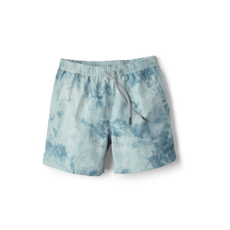 Men&rsquo;s Ultralight Swim 5" Shorts - MINERAL BLUE STORM CAMO